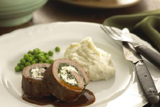 Lamb and Fresh Goat Cheese Roulade Lamb and Fresh Goat Cheese Roulade