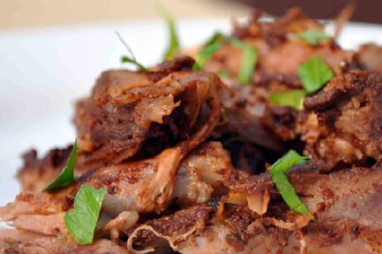 Lamb In Red Mole Sauce
