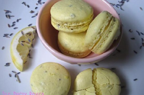 Lavender Tea With Lemon French Macarons