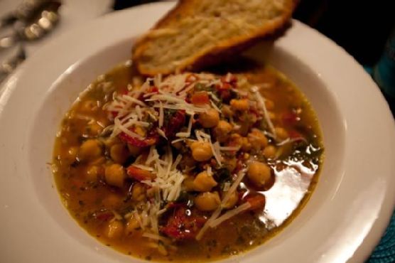 Lemon Chickpea & Tomato Stew