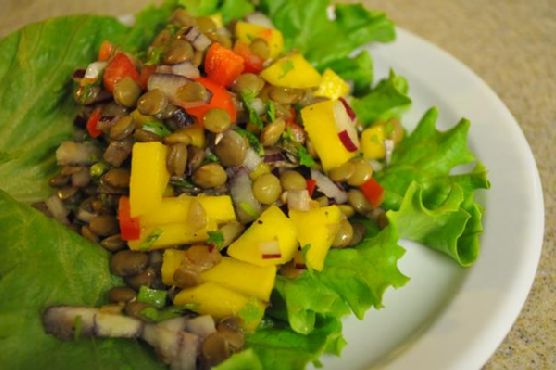 Lentil Mango Salad Lentil Mango Salad