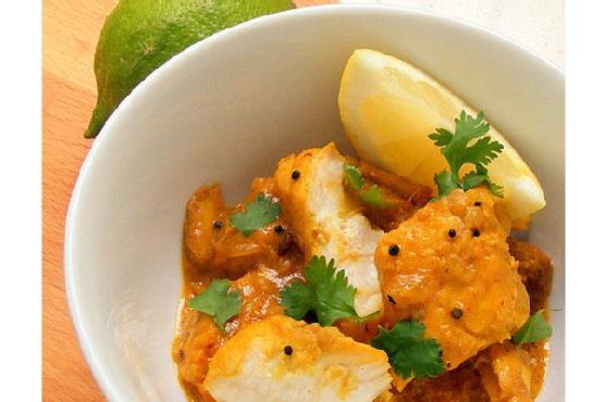 Linefish Simmered In A Spiced Coconut Gravy Linefish Simmered In A Spiced Coconut Gravy