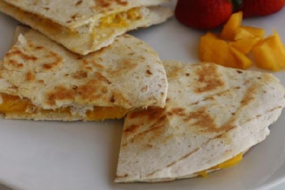 Mango & Goat Cheese Quesadillas
