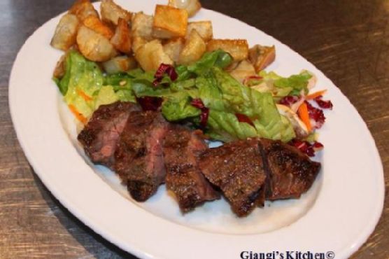 Marinated Flat Iron Steak Marinated Flat Iron Steak