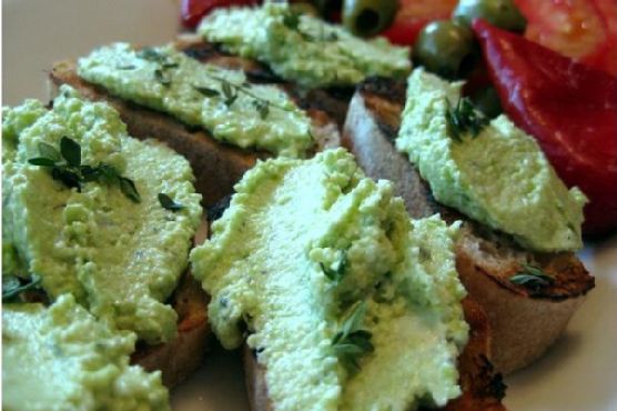 Green Goat Cheese Spread