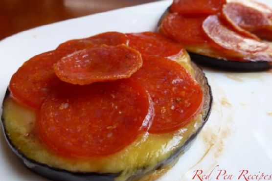 Mini eggplant pizza Mini eggplant pizza