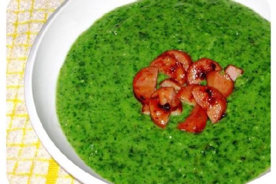 Minted Pea & Spinach Soup Minted Pea & Spinach Soup