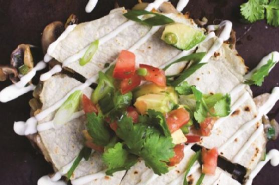 Mushroom Quesadillas