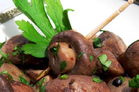 Mushrooms A La Grecque - Small Batch