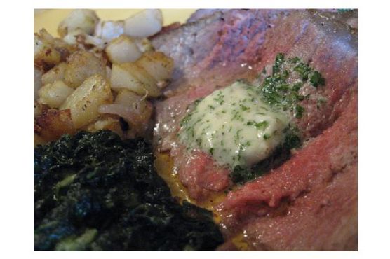 New York Strip With Beurre Maitre D'hotel New York Strip With Beurre Maitre D'hotel