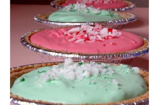 No Bake Peppermint Pie