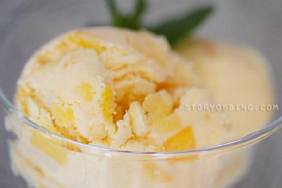No Churn Mango Ice Cream No Churn Mango Ice Cream