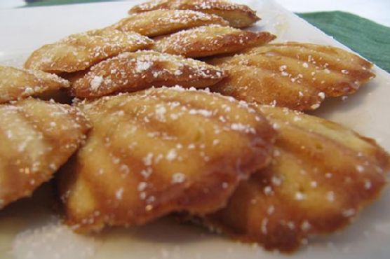 Orange Honey Madeleines
