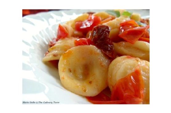 Orecchiette With Sun-Dried and Fresh Cherry Tomatoes Orecchiette With Sun-Dried and Fresh Cherry Tomatoes