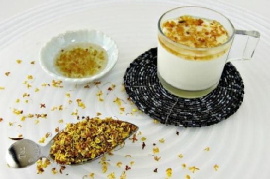 Osmanthus Tea Mousse Osmanthus Tea Mousse