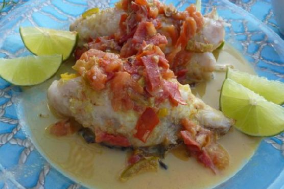 Pan Poached Rockfish With Preserved Limes Pan Poached Rockfish With Preserved Limes