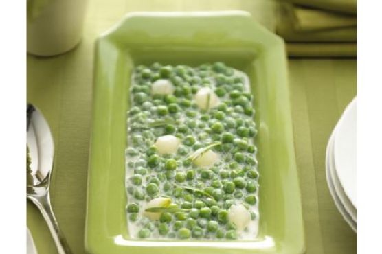 Peas And Tarragon With Fresh Goat Cheese Peas And Tarragon With Fresh Goat Cheese