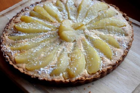 Poached Pear and Brown Butter Tart Poached Pear and Brown Butter Tart