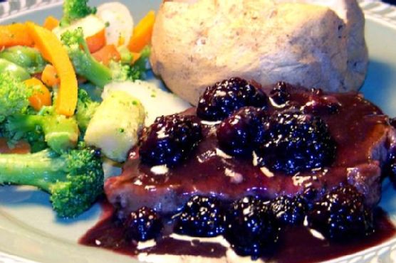 Pork Chops With Blackberry Port Sauce Pork Chops With Blackberry Port Sauce