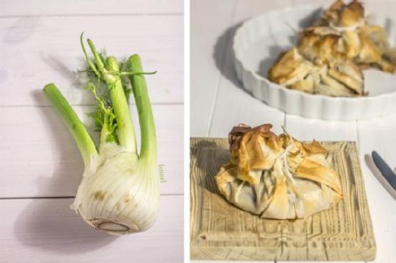 Prawn and Fennel Filo Pastry Prawn and Fennel Filo Pastry