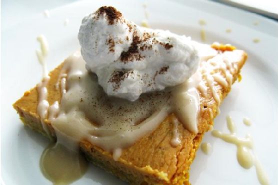 Pumpkin Cheesecake Squares
