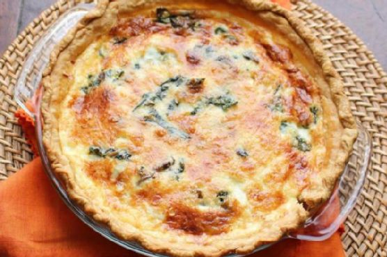 Quiche with Swiss Chard and Mushroom Quiche with Swiss Chard and Mushroom