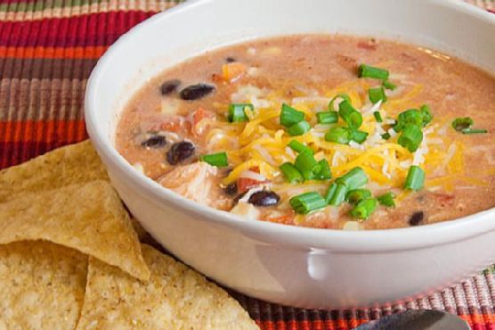 Quick Chicken Enchilada Soup