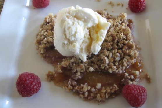 Raspberry Peach Crisp Raspberry Peach Crisp