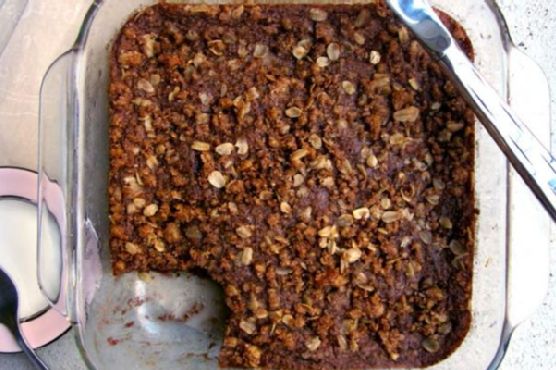Raspberry Walnut Coffee Cake