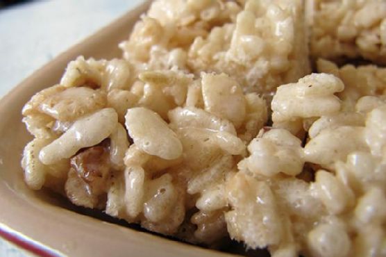 Rice Krispie Treats with Maple Syrup and Brown Sugar Rice Krispie Treats with Maple Syrup and Brown Sugar