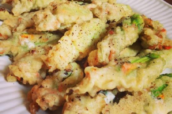 Ricotta Stuffed Zucchini Blossoms