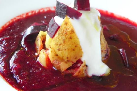 Roasted Beetroot Soup Roasted Beetroot Soup