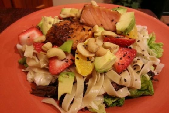 Salmon Cold Noodle Bowl