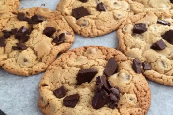 Salted Chocolate Chunk Cookies Salted Chocolate Chunk Cookies