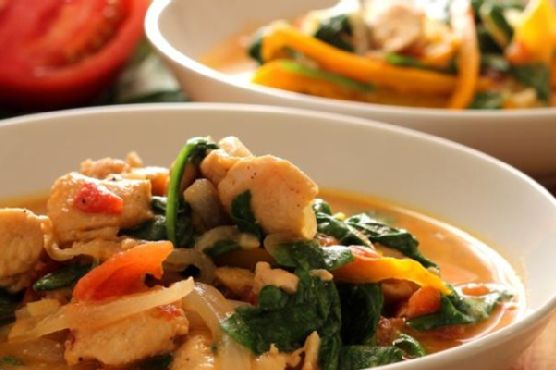 Skinny Chicken Peanut Stew