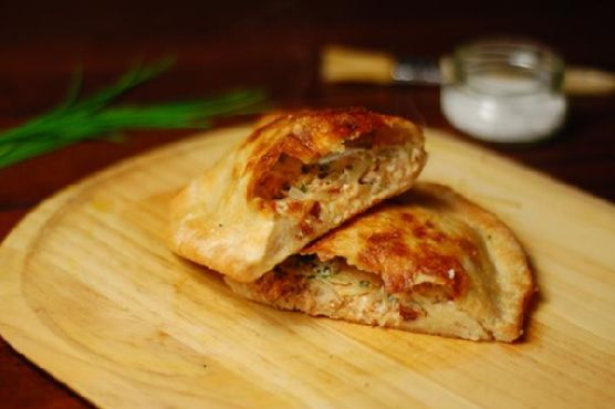 Smoked Salmon and Mascarpone Calzone