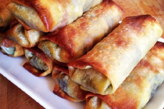 Southwest Egg Rolls with Cilantro Lime Pesto Southwest Egg Rolls with Cilantro Lime Pesto