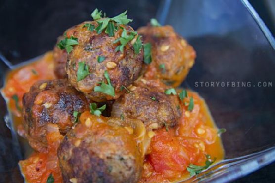 Spanish Meatballs In Tomato Sauce Spanish Meatballs In Tomato Sauce