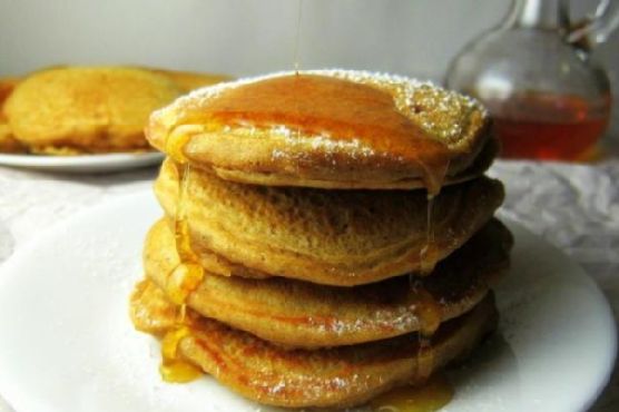 Spiced Pumpkin Pancakes