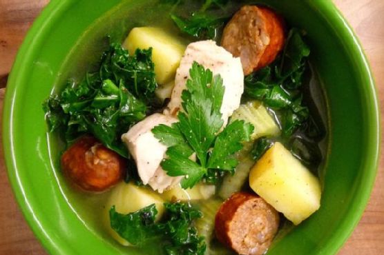 Spicy Halibut Stew With Chorizo and Kale Spicy Halibut Stew With Chorizo and Kale