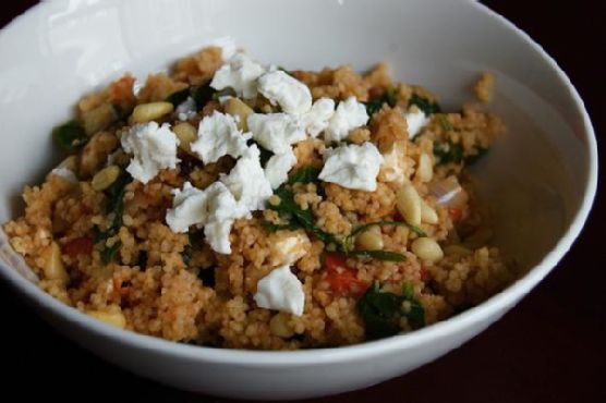 Spinach, Tomato & Onion Couscous Spinach, Tomato & Onion Couscous