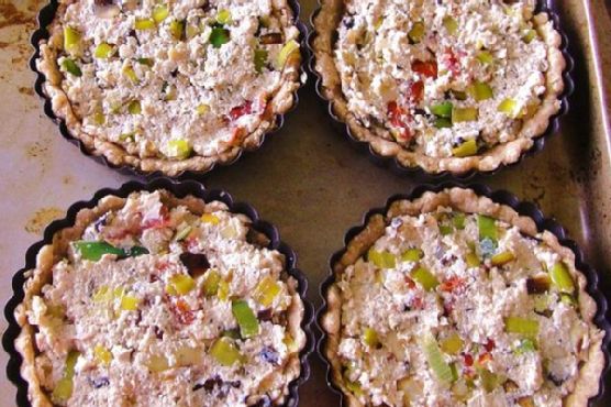 Sun-Dried Tomato and Leek Quiche Sun-Dried Tomato and Leek Quiche