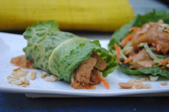 Thai "Chicken" Wraps Thai "Chicken" Wraps