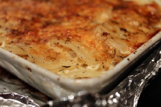 Thyme-scented Scalloped Potatoes