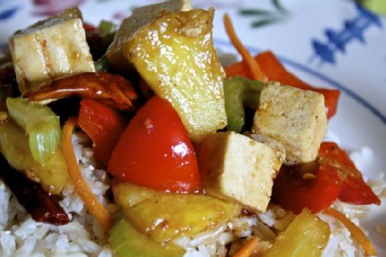 Tofu Pineapple Stir-Fry Tofu Pineapple Stir-Fry