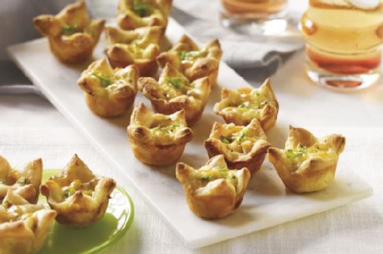 Turkey and Brie Puff Pastry Bites Turkey and Brie Puff Pastry Bites