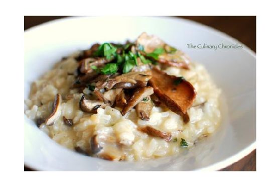 Unctuous Mushroom Risotto Unctuous Mushroom Risotto