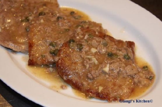 Veal Piccatas Veal Piccatas