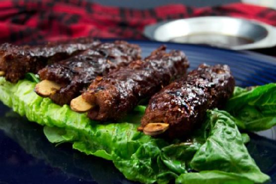 Vegetarian Smoked Seitan BBQ Ribs