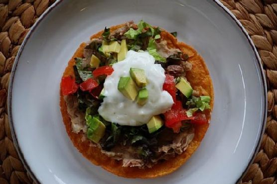 Vegetarian Tostadas Vegetarian Tostadas